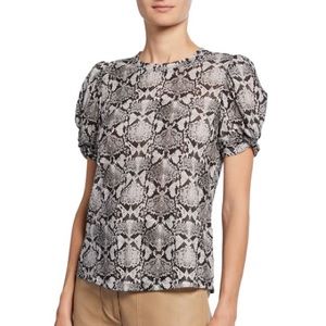 A.L.C. "Kati" snake-print tee women’s small